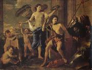 Nicolas Poussin David Victorious china oil painting reproduction